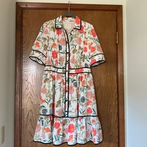 Kate Spade blossom fluid shirtdress